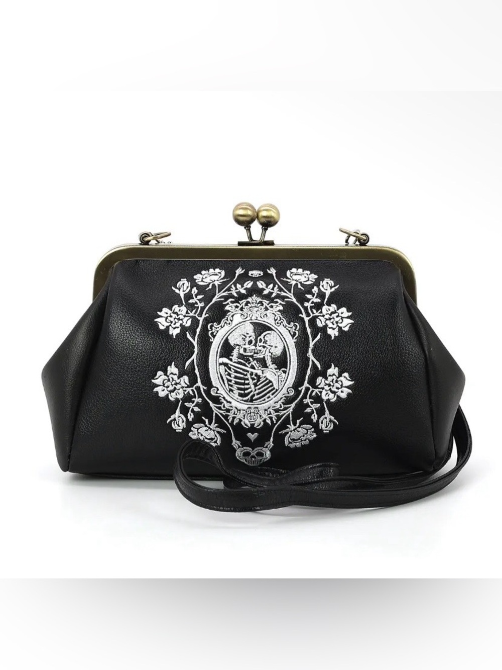 The Lovers Kisslock Bag in Vinyl
